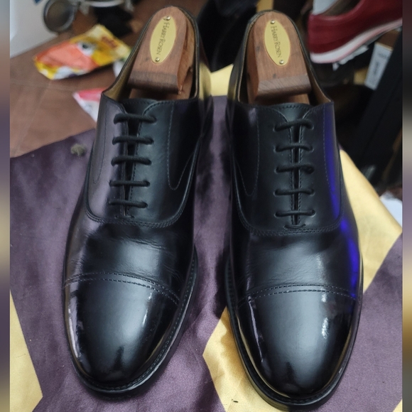 Brunello Cucinelli black cap toe oxfords - Picture 2 of 12